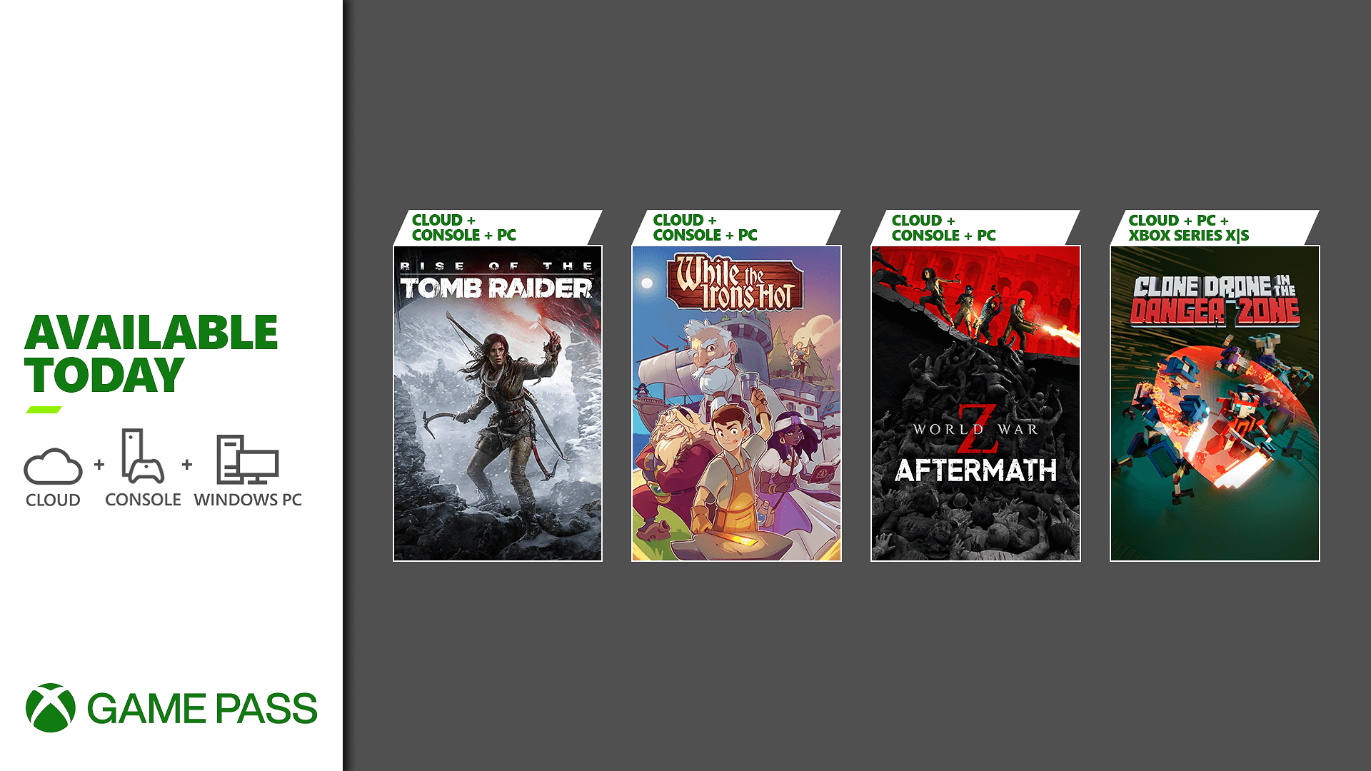 Xbox Game Pass on X: reasons to be happy: 1) games   / X