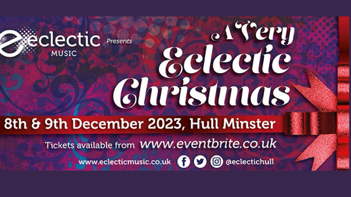 We have just completed our last rehearsal for our Very Eclectic Christmas concert this Friday & Saturday at #Hullminster. Tickets are available on the door our secure yours by visiting Eventbrite