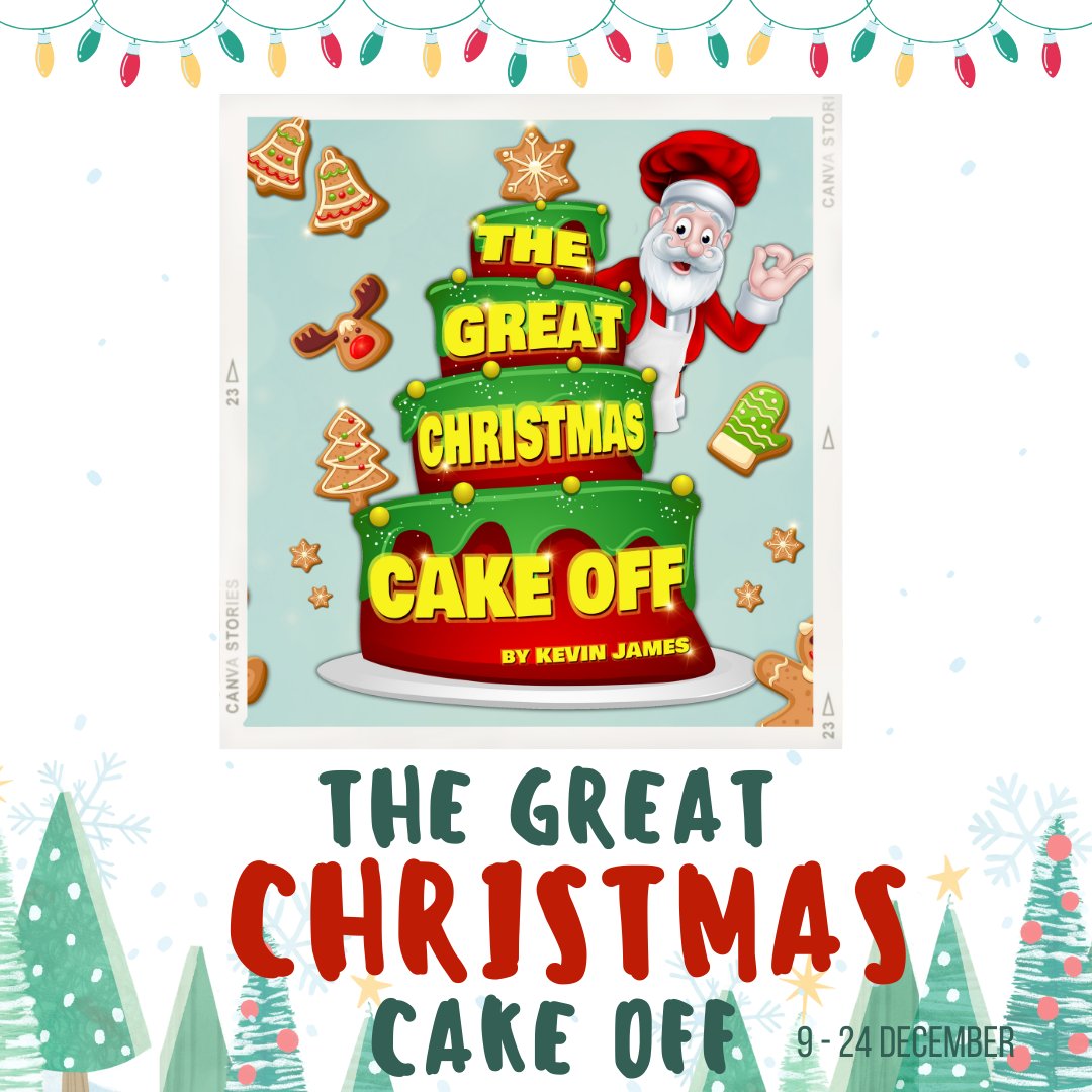 ✨It's Nearly Time! ✨ 🎄The Great Christmas Cake Off 📆 9-27 December 🎟bit.ly/3RdG8uJ