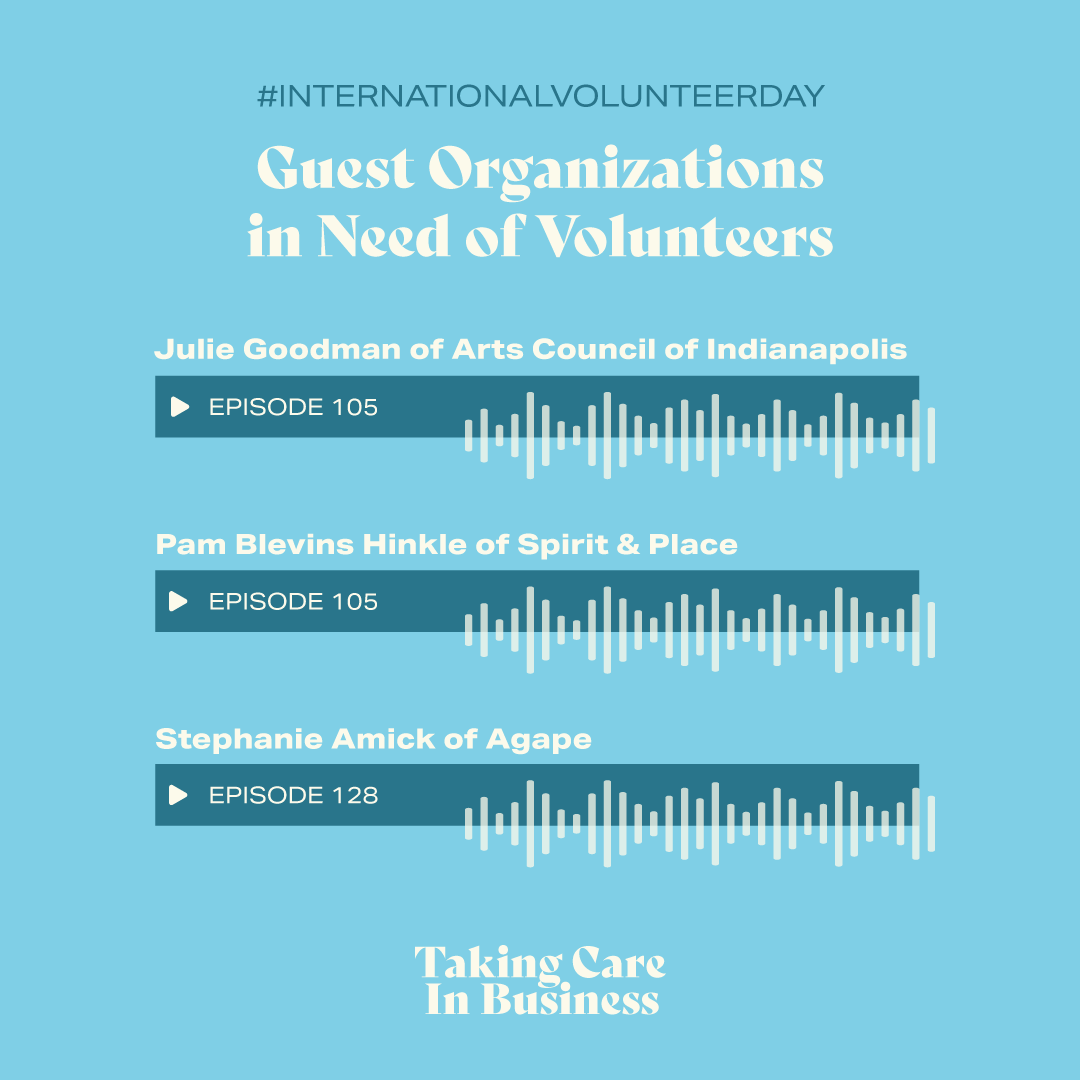 Happy #InternationalVolunteerDay from the TCIB crew! We've been grateful to speak with representatives from organizations that work with volunteers. Check out these past guests' episodes to learn more! #Volunteering #Community #TCIBPodcast
