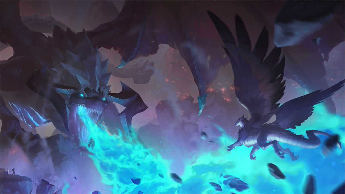 PlayRuneterra's tweet photo. This is the final patch of 2023, and the Worlds 2023 patch. Mordekaiser, Morgana, and Elder Dragon make their debut on the Rift and the Coven Event begins!

Read the full 4.12 Patch Notes: https://t.co/i7SiorkJPH https://t.co/jYScsavEkY