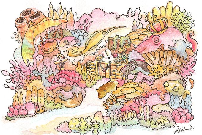 「coral signature」 illustration images(Latest)