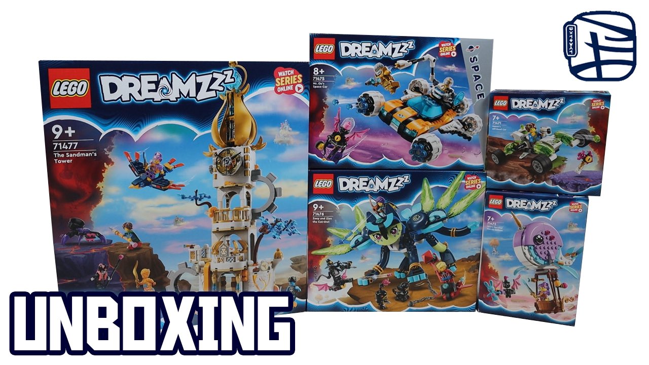 Masters of Brickjitzu on X: Unboxing new LEGO #DreamZzz sets! 2024. Link:    / X