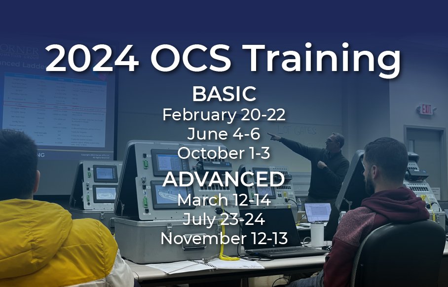 With 2024 on the horizon, we're looking forward to having more of you here for OCS training in Indianapolis! You can register for the February and March sessions using the link below. #HornerAutomation #OCS #Training
hornerautomation.com/ocs-training/