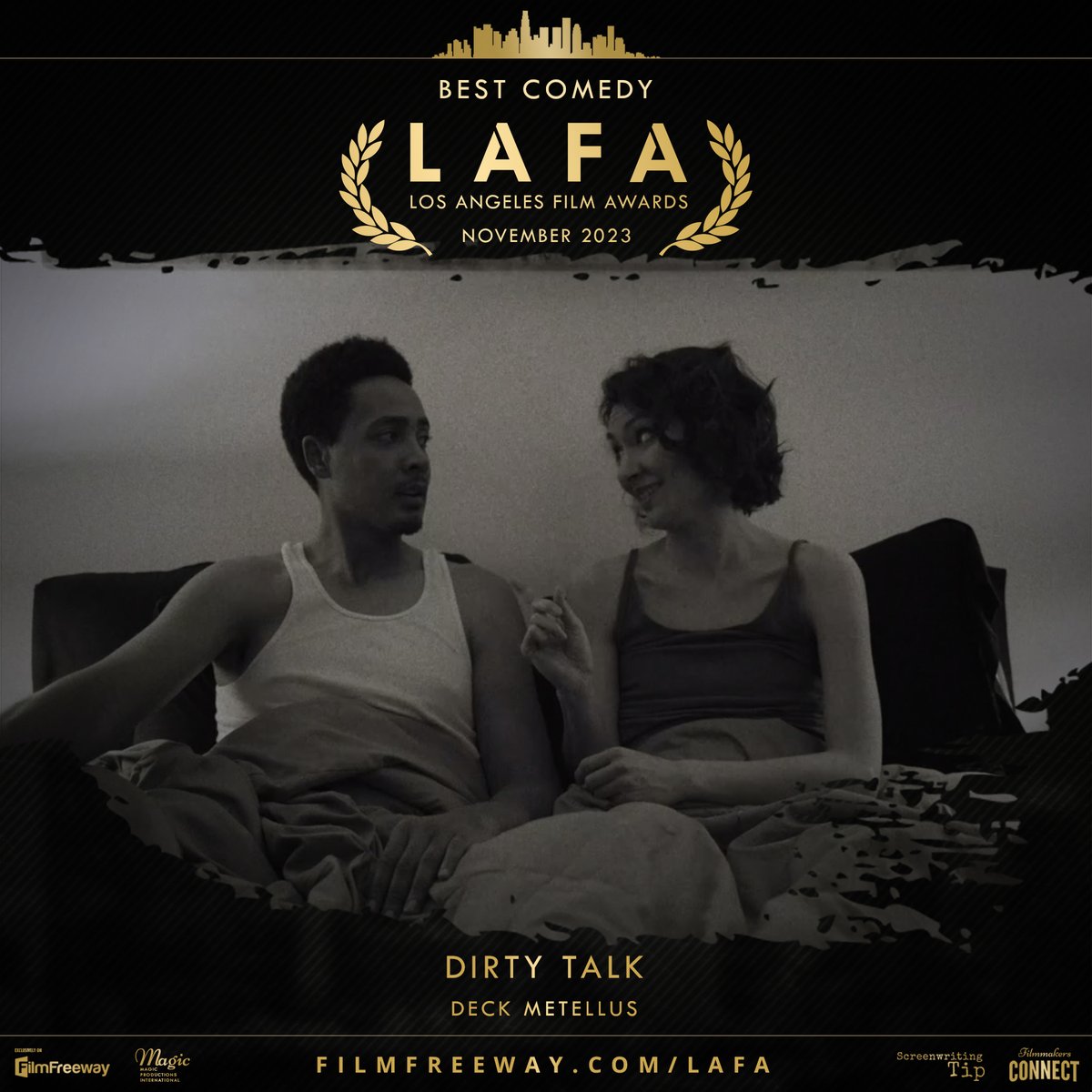 Deckmade_'s tweet photo. @lafilmawards 👑🍿 https://t.co/QZO5aOGs23