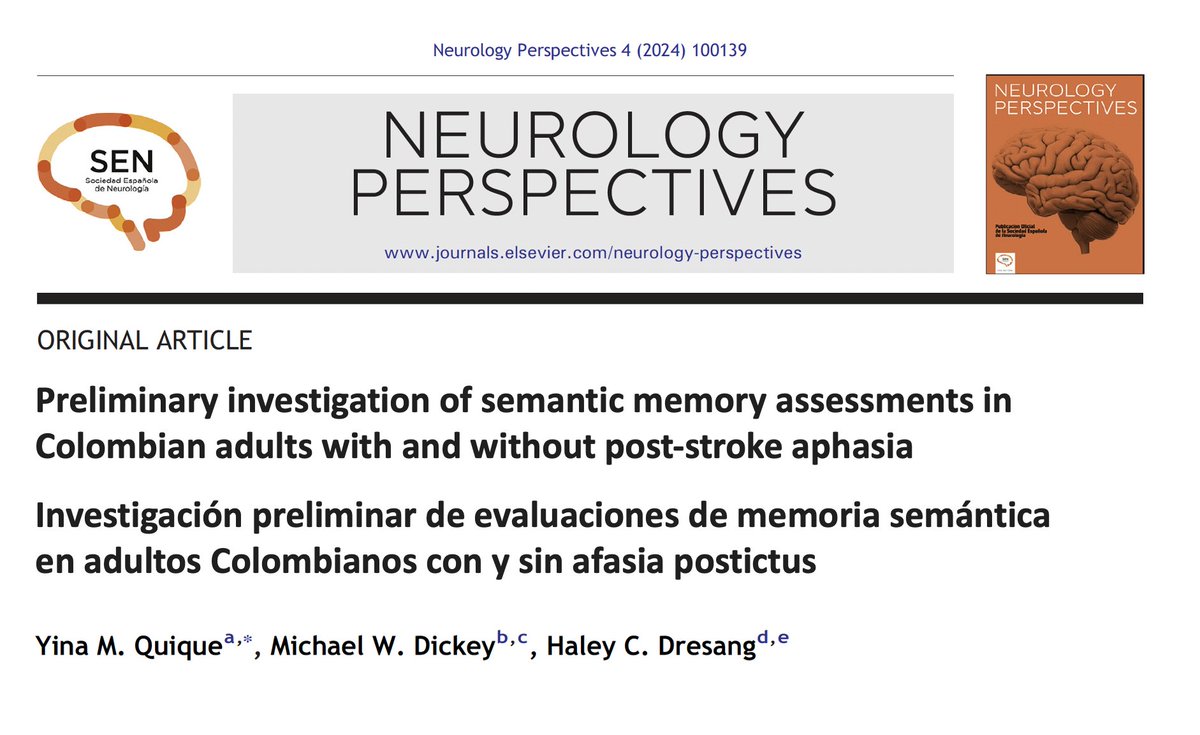 Haley Dresang, PhD (@haleydresang) on Twitter photo 🗣️This project was a labor of love with the most lovely people <a href="/yinaquique/">Yina Quique</a> <a href="/michaelwdickey/">michaelwalshdickey</a>. I'm hopeful for more international collabs & increased awareness surrounding cultural-linguistic differences and #diversity in #aphasia assessment and treatment. 🇨🇴
doi.org/10.1016/j.neur… 🗣️This project was a labor of love with the most lovely people <a href="/yinaquique/">Yina Quique</a> <a href="/michaelwdickey/">michaelwalshdickey</a>. I'm hopeful for more international collabs & increased awareness surrounding cultural-linguistic differences and #diversity in #aphasia assessment and treatment. 🇨🇴
doi.org/10.1016/j.neur…