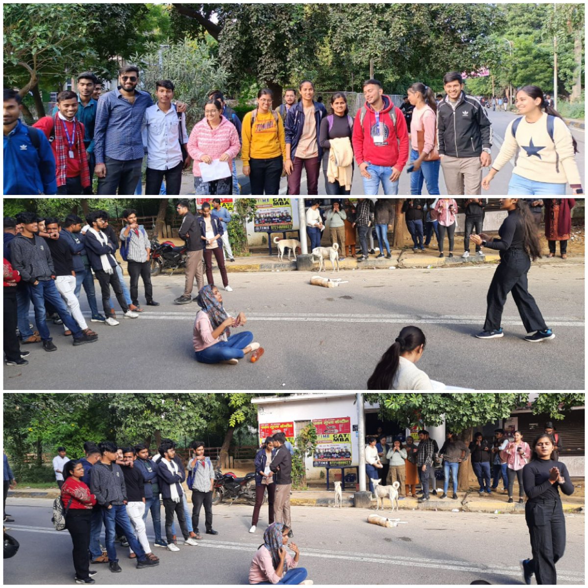 Renewable_E_LU's tweet photo. Institute of New &amp; Renewable Energy,  organised Renewable Energy awareness at New Campus. Nukkad Natak was performed by UG &amp; PG students. https://t.co/MeNaMw65b8