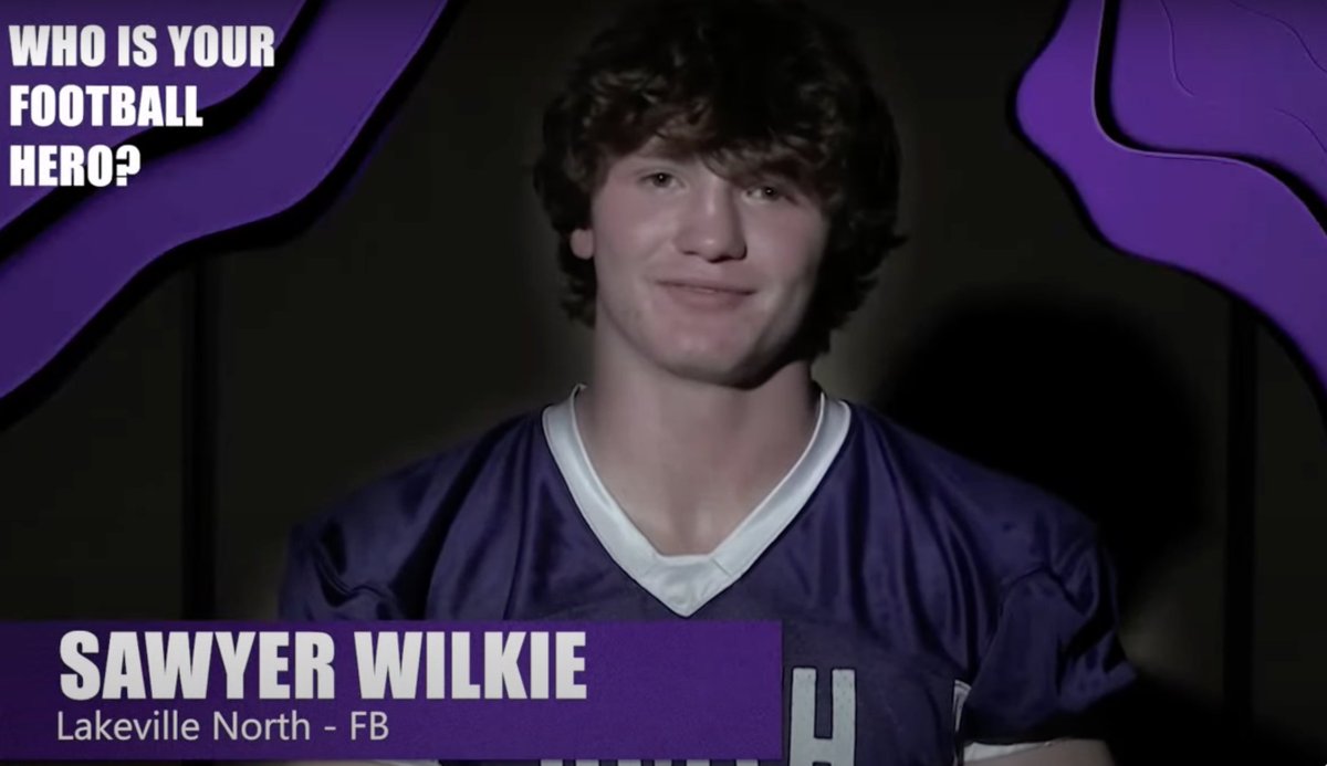 Lakeville North Football (@lnhspantherfb) on Twitter photo Belated congratulations to <a href="/ADMenard2024/">Antonio Menard</a> and <a href="/WilkieSawyer/">Sawyer Wilkie</a> on competing in the HS All-Star Game at U.S. Bank Stadium this past Saturday!
Antonio was named the South team's defensive MVP with a sack and two tackles for loss. Sawyer added 5 carries for 27 yards.
#MountUp Belated congratulations to <a href="/ADMenard2024/">Antonio Menard</a> and <a href="/WilkieSawyer/">Sawyer Wilkie</a> on competing in the HS All-Star Game at U.S. Bank Stadium this past Saturday!
Antonio was named the South team's defensive MVP with a sack and two tackles for loss. Sawyer added 5 carries for 27 yards.
#MountUp