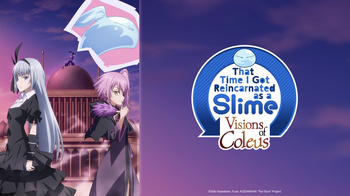 Follow Satoru’s journey to uncover the mysteries of the Kingdom of Coleus 👀 The English Dub of That Time I Got Reincarnated as a Slime: Visions of Coleus is streaming now on @Crunchyroll! ✨ MORE: got.cr/slimeOVAdub-tw