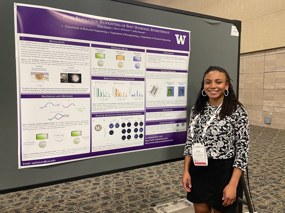 We did a Q&amp;A with MolES grad student Olivia Dotson. She talked about her research, extracurriculars, volunteering, interest in MolES and how she balances it all:
moles.washington.edu/q-and-a-with-a…
