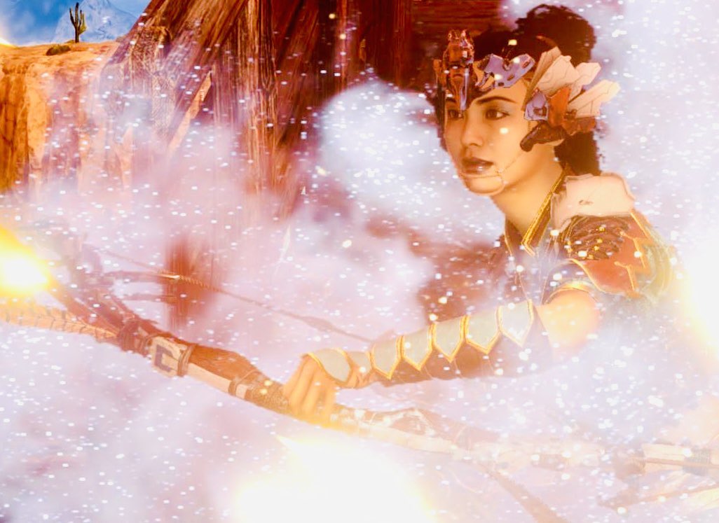HorizonJade79's tweet photo. Frosty #Suncake
#TalanahTuesday
#Talanah
#HorizonZeroDawn
#50DaysofHZD
#WIGVP https://t.co/yCgKFmwhhf