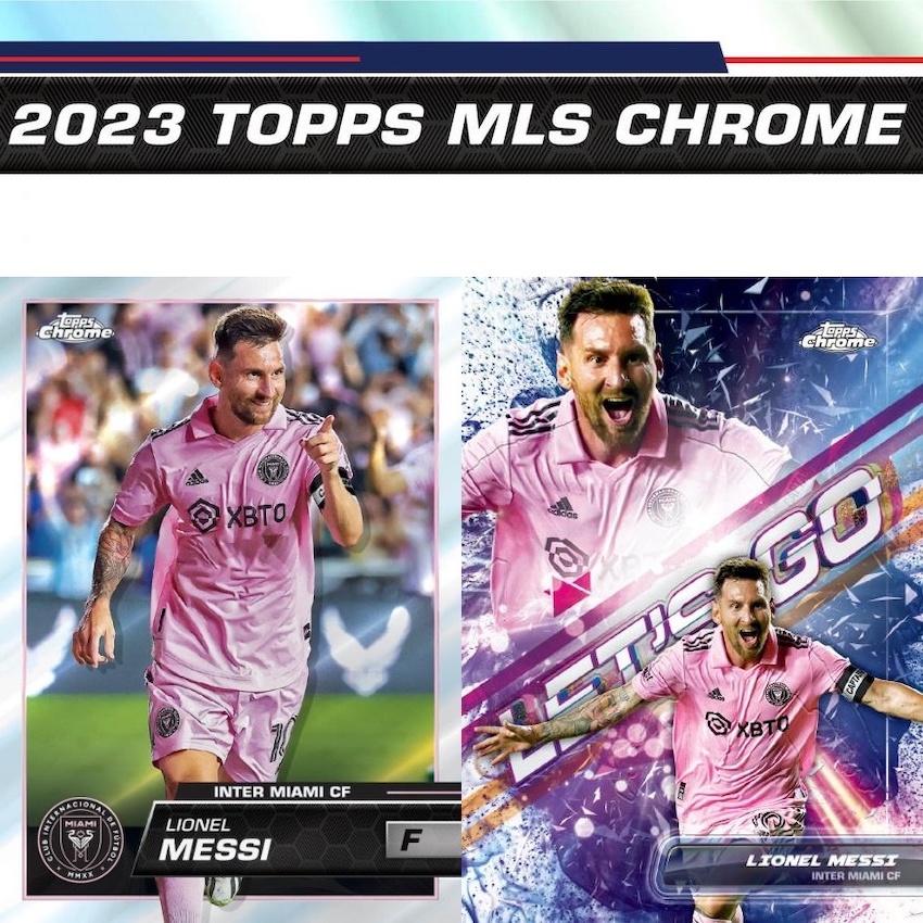 Cardboard Connection on X: 2023 Topps Chrome MLS Major League Soccer is  slated for the end of the month. The early set details and images are up  for review:  #collect #thehobby