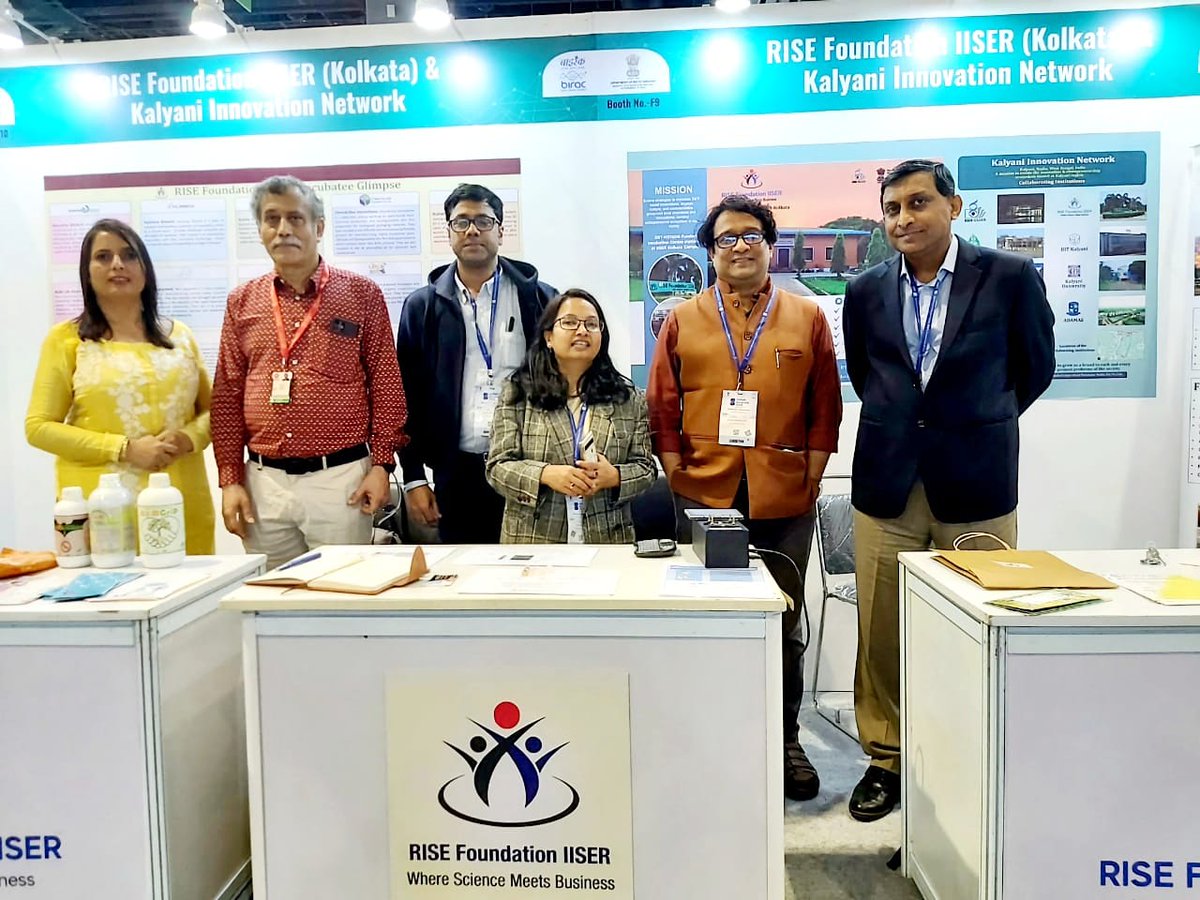 @venture_center @RiseIISER Today I and my colleague Vidya ftom Ashoka University visited RISE Foundation IISER and Venture Center Pune stalls in Pragati Maidan @GlobalBioIndia . I have been involved with the these two innovation complexes. It was great to meet many entrepreneurs