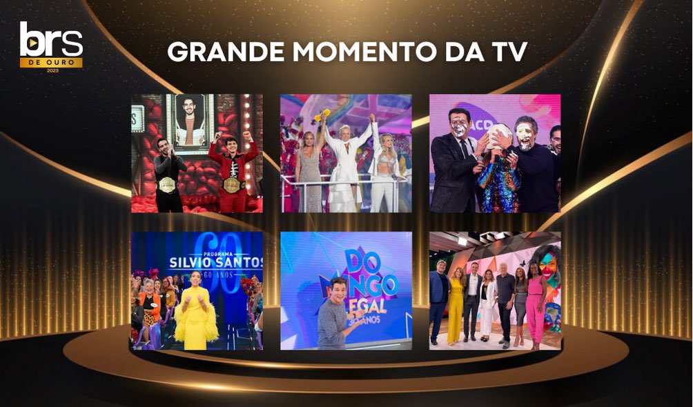 brasilscenes's tweet photo. ENQUETE: Na sua opinião, qual foi o Grande Momento da TV em 2023?
- Filho de Gugu e de Faustão no Huck
- Eliana, Xuxa e Angélica no #CriançaEsperança
- Guerra de tortas no #Teleton2023
- #PSS60Anos
- #DL30
- Homenagem à Glória Maria no #Fantástico
Vote: https://t.co/rvR9lLDdfg https://t.co/kJOOTsHMOA