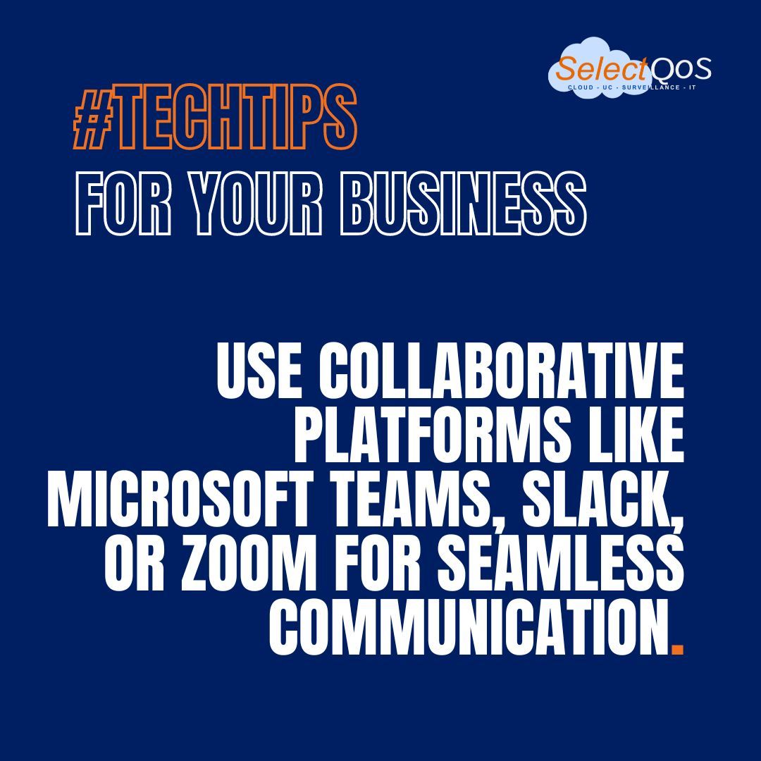 SelectQoS's tweet image. Foster remote work capabilities for increased flexibility. 🔧 💡#techtips #b2b #selectqos