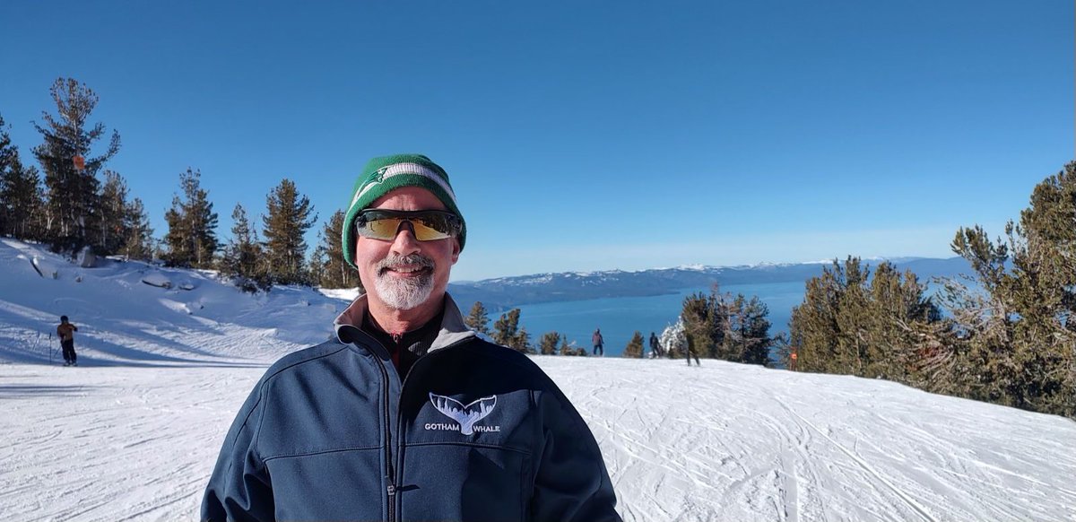 Chris Mahoney, Gotham Whaler, at Lake Tahoe. Thanks for your support!