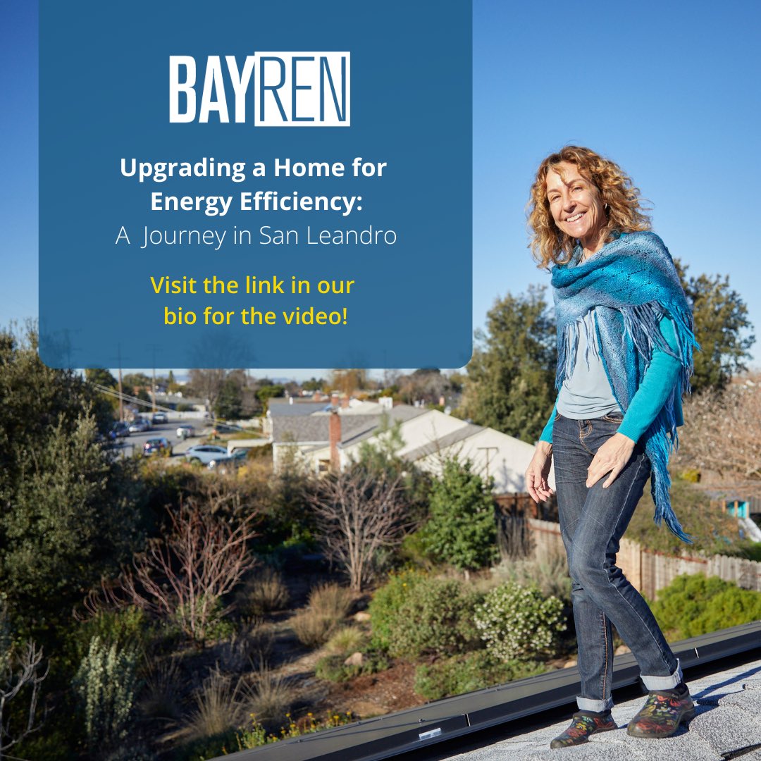 Are you running up your heating bill? Watch as this San Leandro resident upgraded her drafty house to an energy efficient and comfortable home: BayREN.org/San-Leandro-Up…