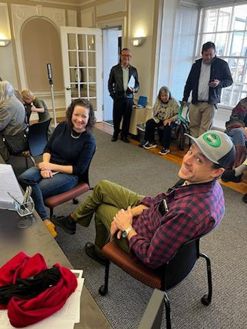 I was so excited to file for reelection this morning alongside my husband & my fellow delegation. I can't believe how lucky I am to have these people in my life, and to have the honor of representing Buncombe County. I will work hard to earn your vote 💙🇺🇲🗳️ #ncpol #ncga #wncpol