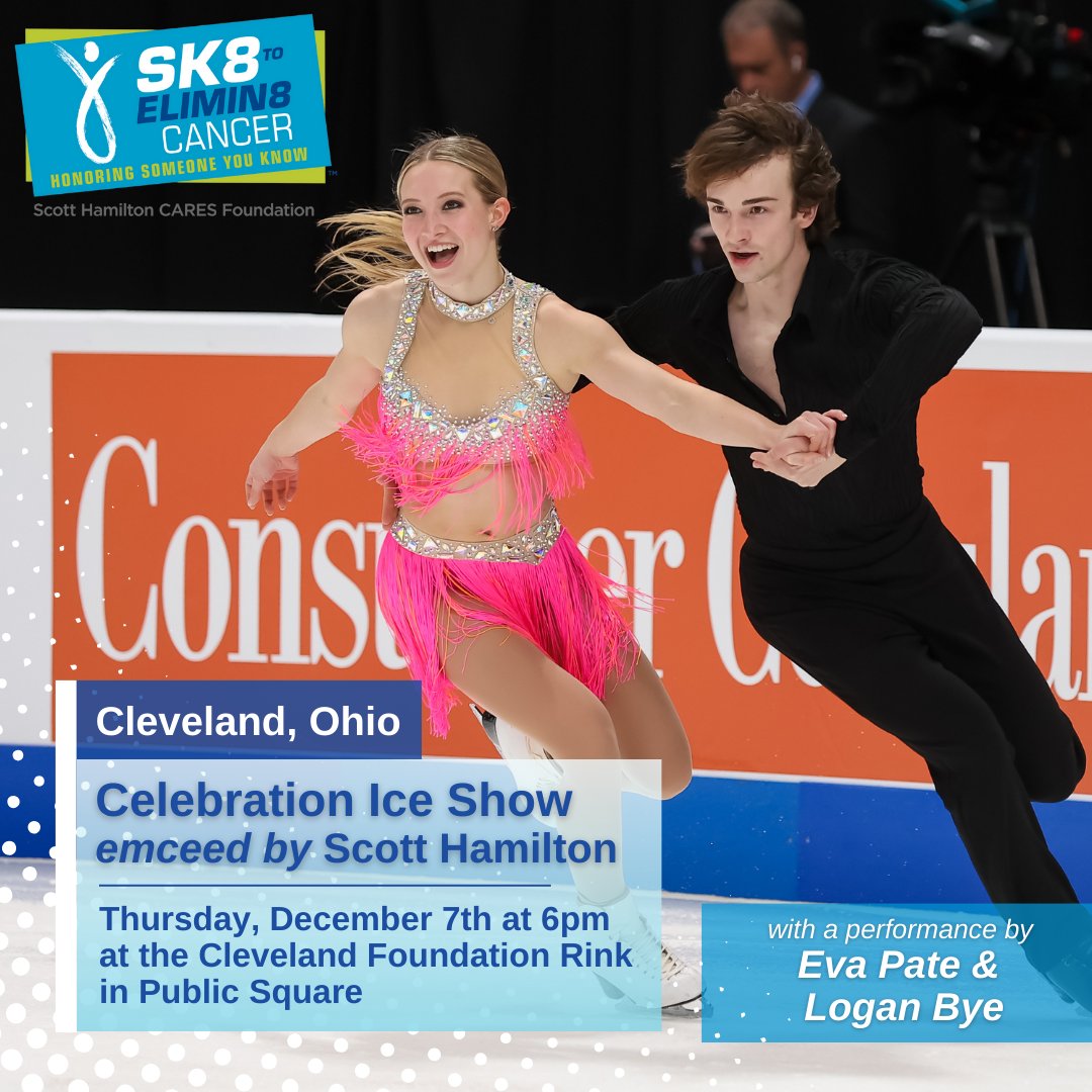 evampate's tweet photo. Come see @ScottHamilton84 & us in my hometown of Cleveland this Thursday! @loganbye1 @teamscottCARES #Sk8toElimin8Cancer #turncancerupsidedown #patebye #scotthamilton https://t.co/j1tyALJdHA