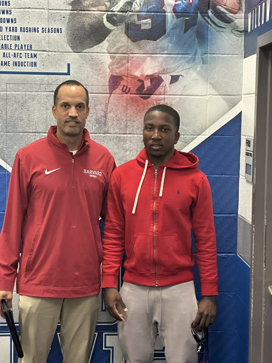 The Eagle Nation wants to thank Harvard Football and <a href="/coach_craw/">Ryan Crawford</a> for stopping by and recruiting at the Ridge. Class &amp; Character is how we do it.