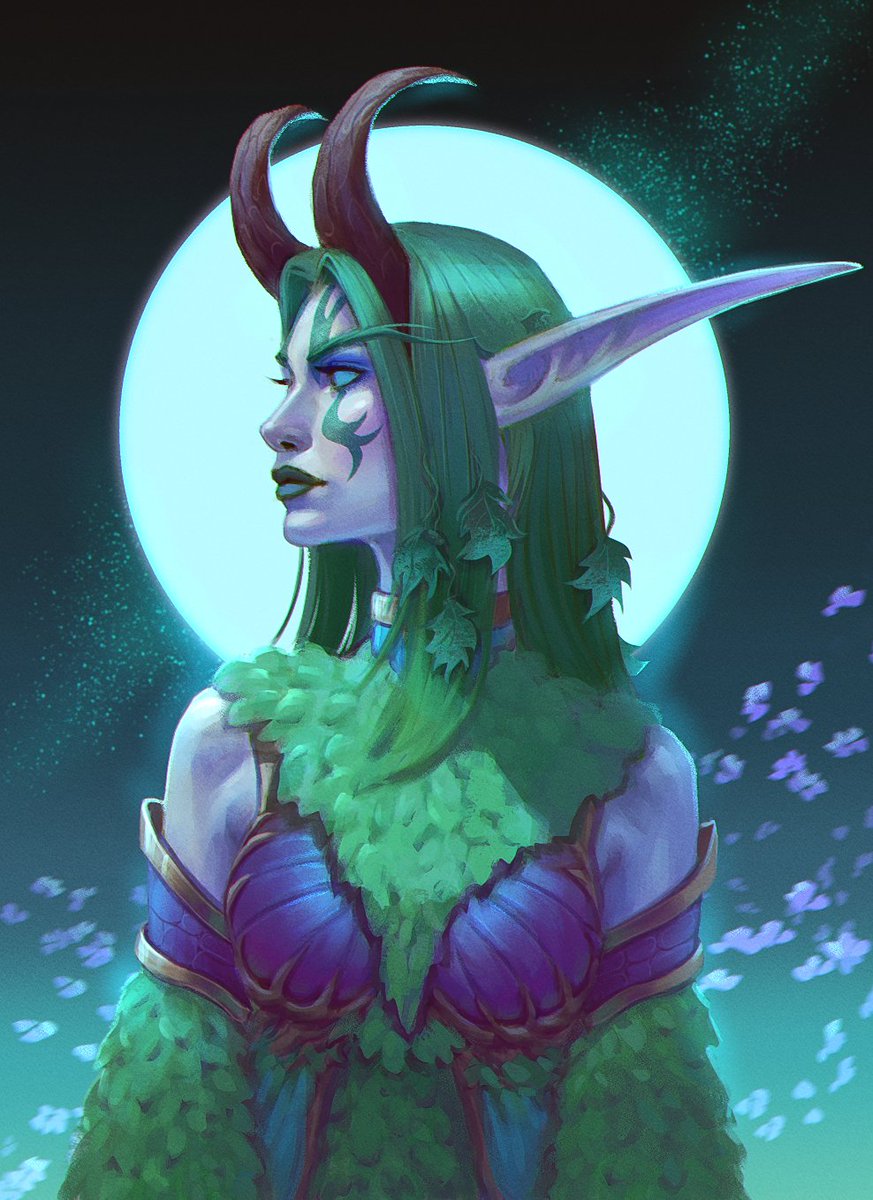 Elves! ٩(♡ε♡)۶ Merithra <The Dreamer> #worldofwarcraft