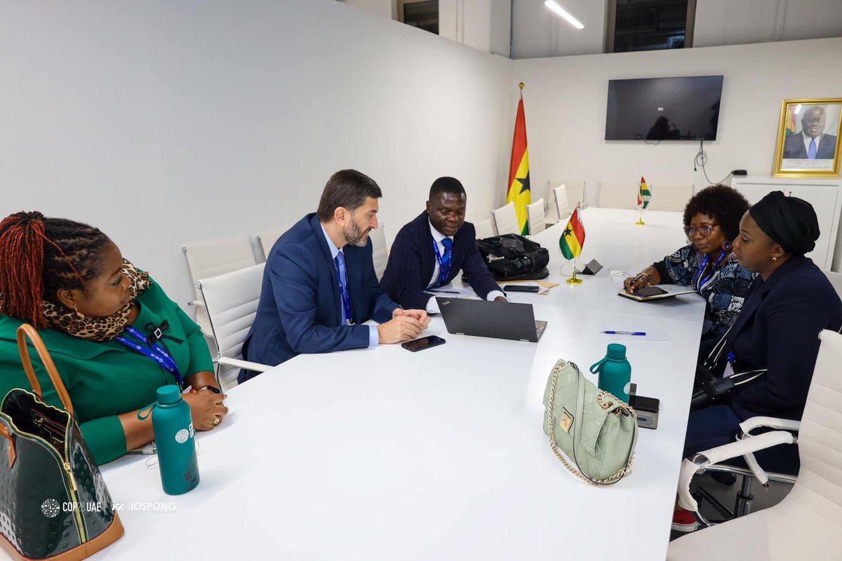 Joining the excitement at the Ghana Pavilion, we showcased innovative solutions and technologies designed to tackle pressing environmental challenges. From waste management to renewable energy, @JospongGroup is at the forefront of pioneering solutions for a sustainable tomorrow