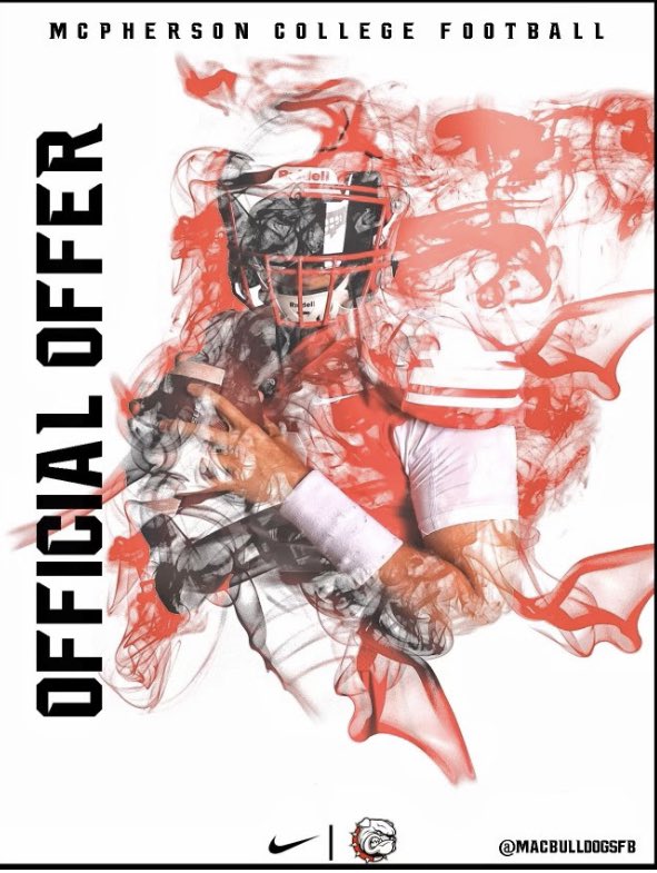 Mason Moreno (@masonmoreno220) on Twitter photo I am beyond blessed to say that I have received an offer to continue my athletic and academic career <a href="/MACBulldogsFB/">McPherson Football</a>. Thank you to the McPherson staff for the opportunity! I am beyond blessed to say that I have received an offer to continue my athletic and academic career <a href="/MACBulldogsFB/">McPherson Football</a>. Thank you to the McPherson staff for the opportunity!