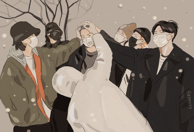 「複数の男性 雪」のTwitter画像/イラスト(新着)｜5ページ目