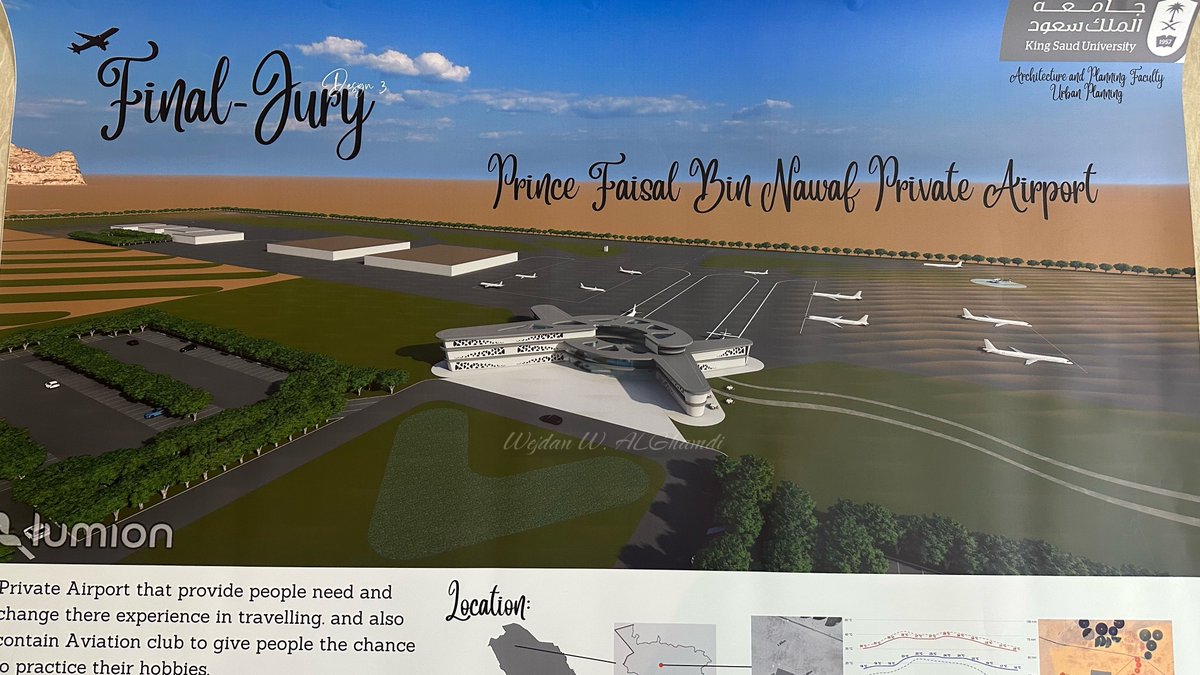 ArchitectWejdan's tweet photo. Design 3 | 
Prince Faisal bin Nawaf Private Domestic Airport https://t.co/WKNFJ3lwW3