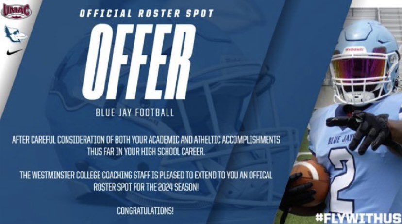 Mason Moreno (@masonmoreno220) on Twitter photo I am beyond blessed to say that I have received an offer to continue my athletic and academic career <a href="/WESTMOFB/">Westminster College Football</a>. Thank you to the Westminster staff for the opportunity! I am beyond blessed to say that I have received an offer to continue my athletic and academic career <a href="/WESTMOFB/">Westminster College Football</a>. Thank you to the Westminster staff for the opportunity!