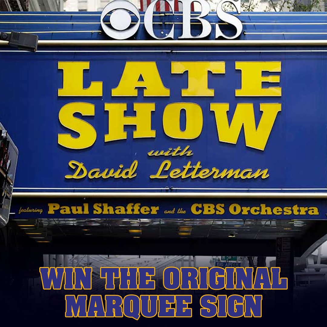 David Letterman tweet media