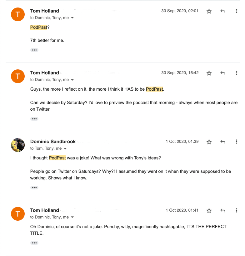 The Rest Is History tweet media