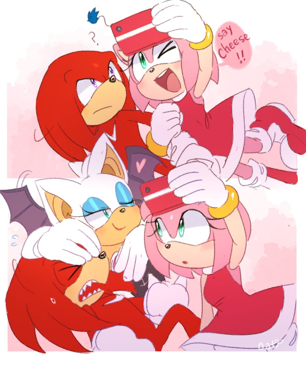 finn_ette's tweet image. Getting jelly 🍮
#SonAmy #knuxouge