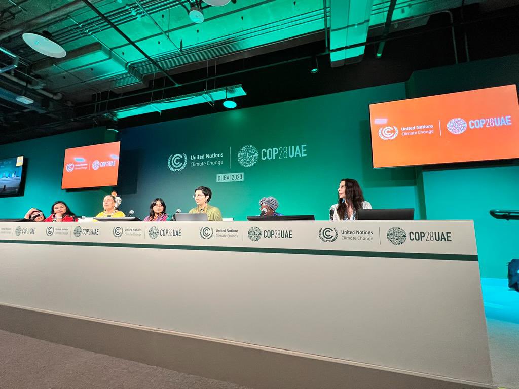 Side event Women implementing Climate Justice Solutions

#COP28 #actonthegap #Together4transparency #GlobalSouth #ActionNexus