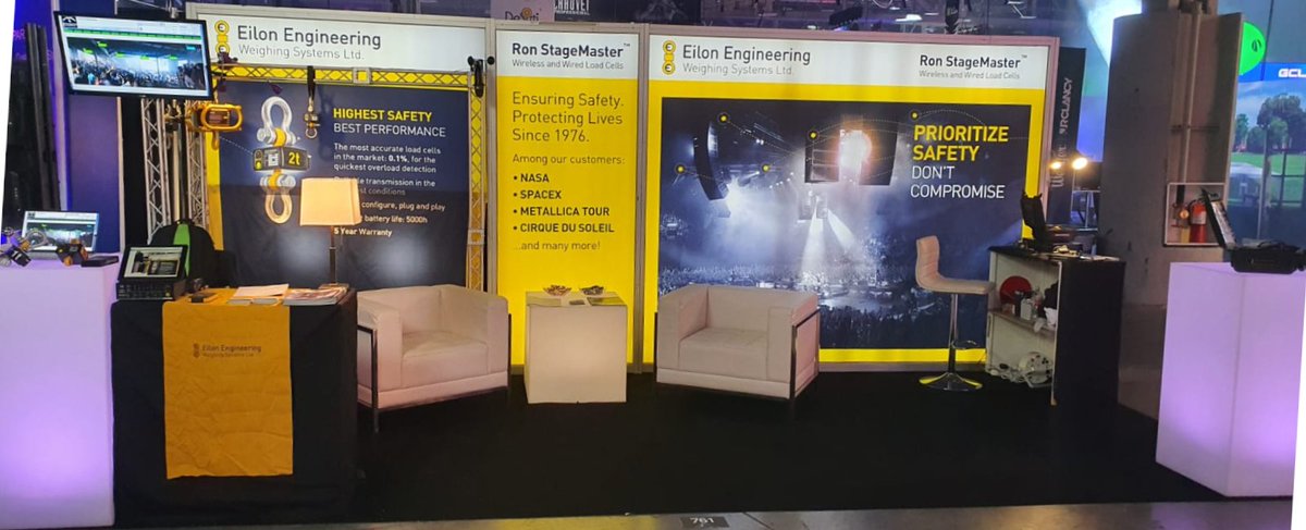 EilonEngineer's tweet image. Last day at @LDITradeshow! Stop by booth #761 for live demos of the Ron StangeMaster load monitoring system. 

#ldi #tradeshow