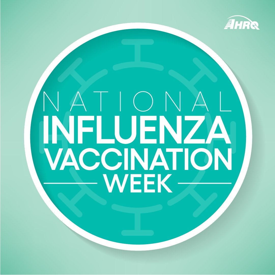 Flu season is here, but it's not too late to get vaccinated! Join #AHRQ in promoting health and safety by getting your flu shot. Let's work together to #FightFlu and keep our communities healthy!