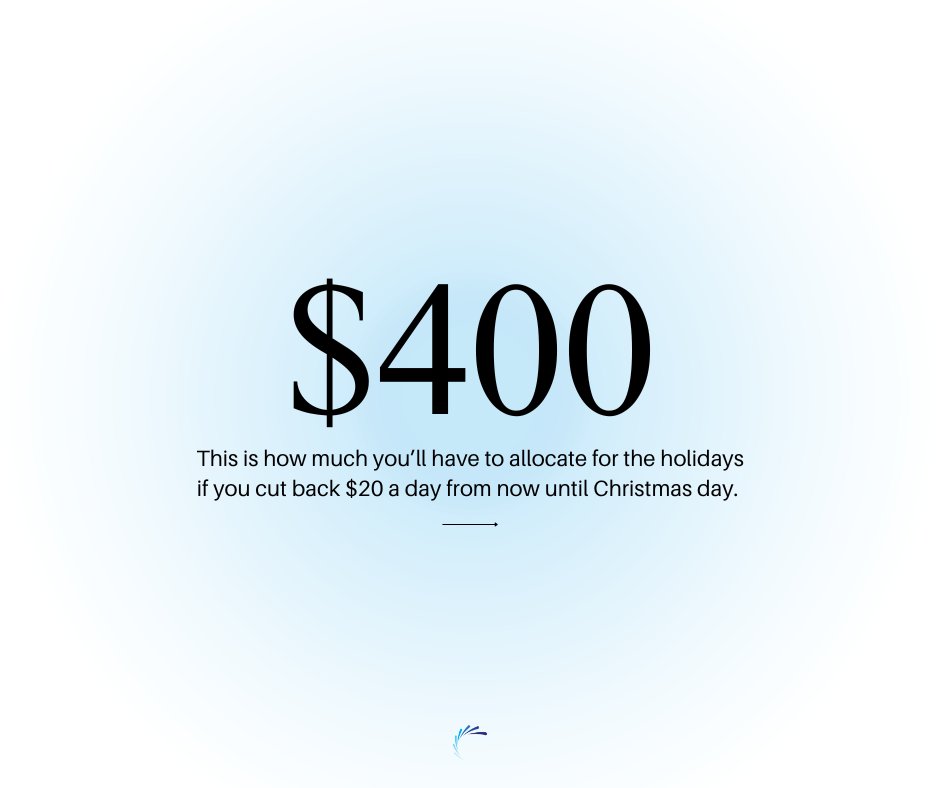 SouthBayFinPart's tweet photo. A little cutting back goes a long way! What are some ways you like to cut back during the holiday season? https://t.co/pNAfUtZC6X