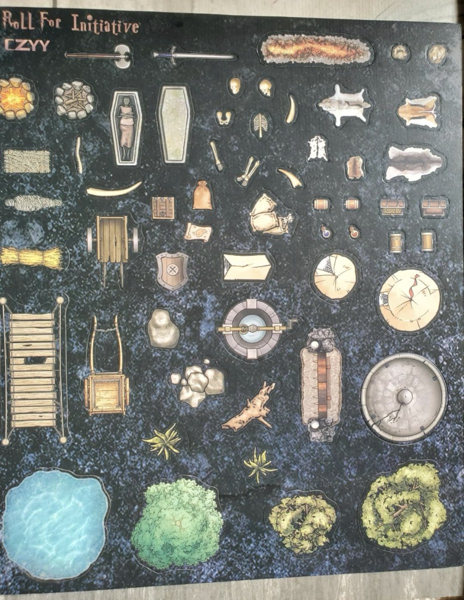 CartosTom's tweet image. In case anyone needed further proof that AI image generators are thieves, here are a bunch of AI battlemaps being sold alongside a punch card of assets stolen from myself @LokeBattlemats and @schley 

amazon.com/CZYY-Foldable-…