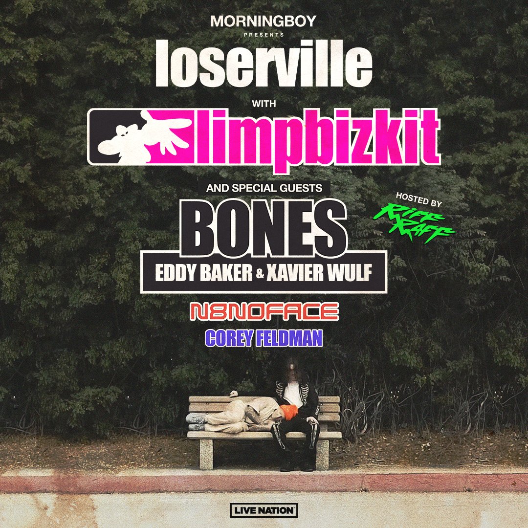 1053TheBear's tweet photo. @LimpBizkit is bringing their #LoservilleTour with special guests @teamseshbone with @eddybaker @xavierwulf @n8noface @cdogg22 @jodyhighroller to @pncmusicpav #Charlotte Friday 8/2! ! Tickets on sale NOW!
Listen during the #RetroLunch to snag tickets!
https://t.co/4738r5VL51 https://t.co/bBuesDVv8z