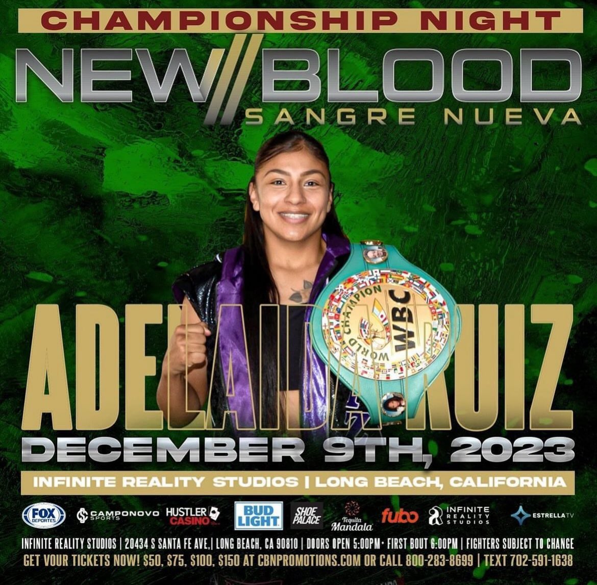 BoxingMBeauty's tweet photo. It’s La Cobra vs La Cobrita when Los Angeles, CA’s  (interim) WBC fly champ @deelyla88 (14-0-1, 8KOs) meets Mayela Perez (19-26-4, 10KOs)  in her hometown of  Saltillo, Coahuila de Zaragoza, Mexico Saturday @CBNPromotions livestreams @FOXDeportes https://t.co/X2j5G4iYyC
