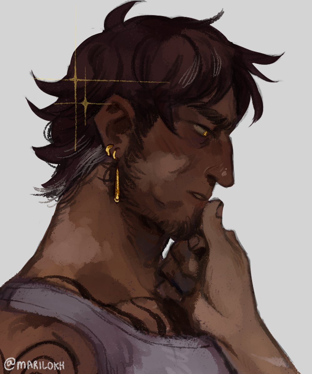 marilokh's tweet image. i'm a sucker for the earring exchange trope #lawzo #ローゾロ
