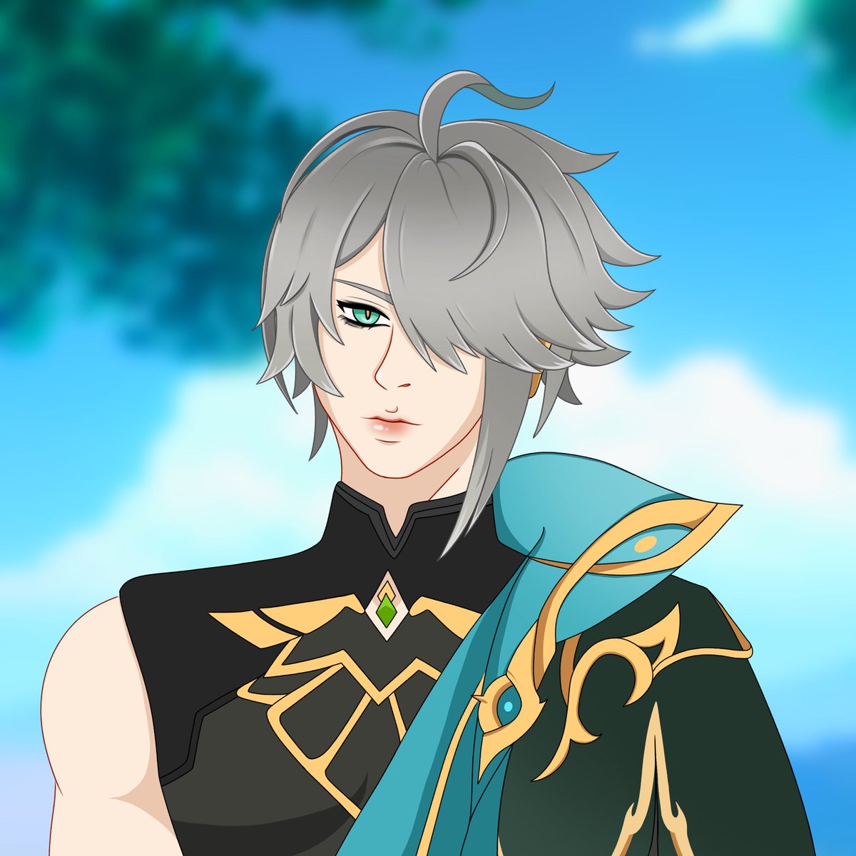 Last time it was Kaveh so today it’s time for Alhaitham 🌱
You can guess my fav ship from Genshin Impact 😆💕
#Alhaitham #Haikaveh #GenshinImpact #fanart