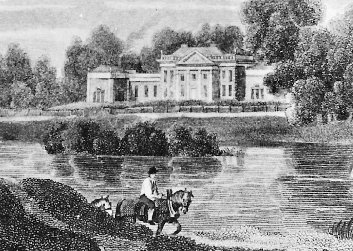 Sunbury Court, overlooking the river at Sunbury on Thames, is a treasure trove of history. Currently the international conference centre for the Salvation Army, it has previously been a club and private homes. 
villagematters.co.uk