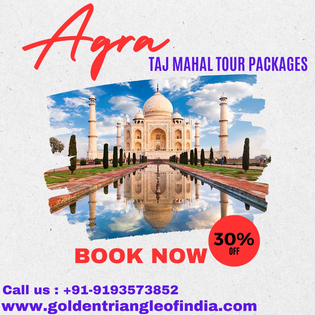 GTOIndia's tweet image. Explore the most selling tours of Agra with Taj Mahal by Golden Triangle of India. And Get the best offer in this season. 
Get more information visit our website:
goldentriangleofindia.com
Call / what&apos;s app: +91-9193573852 #getyourguide #gowithguide #expedia #goldentriangleofindia