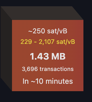 riddler_0911's tweet image. This is the highest I've ever seen so far.

$BTC block = most rarest resources on earth

#btc #eth #crypto #brc20 #OrdinalsPlay