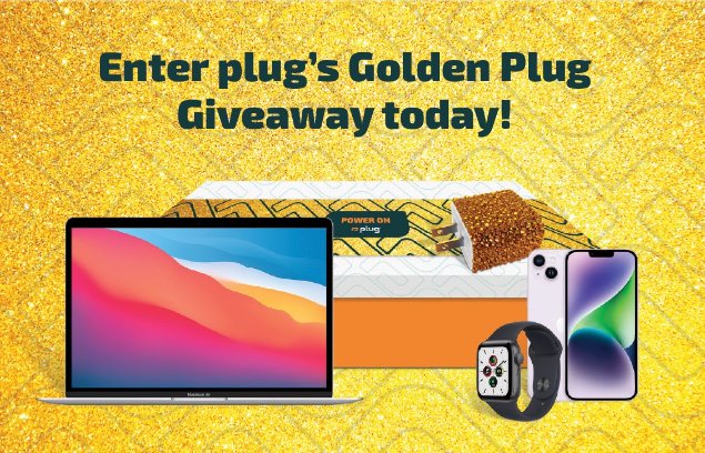 Real_kisaki's tweet image. Don’t miss the chance to win big in the Golden Plug Giveaway by @plugbettertech! Visit plug.tech/EMMADMAESTRO, use code EMMADMAESTRO, and check out the full rules. Every order is an entry! #GoldenPlugGiveaway #TechWins