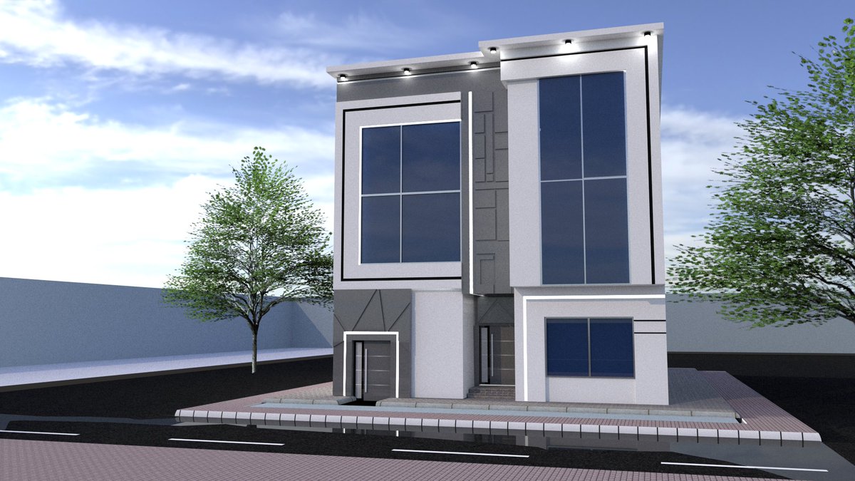 تصميم واجهه 3D بسيطه جدا