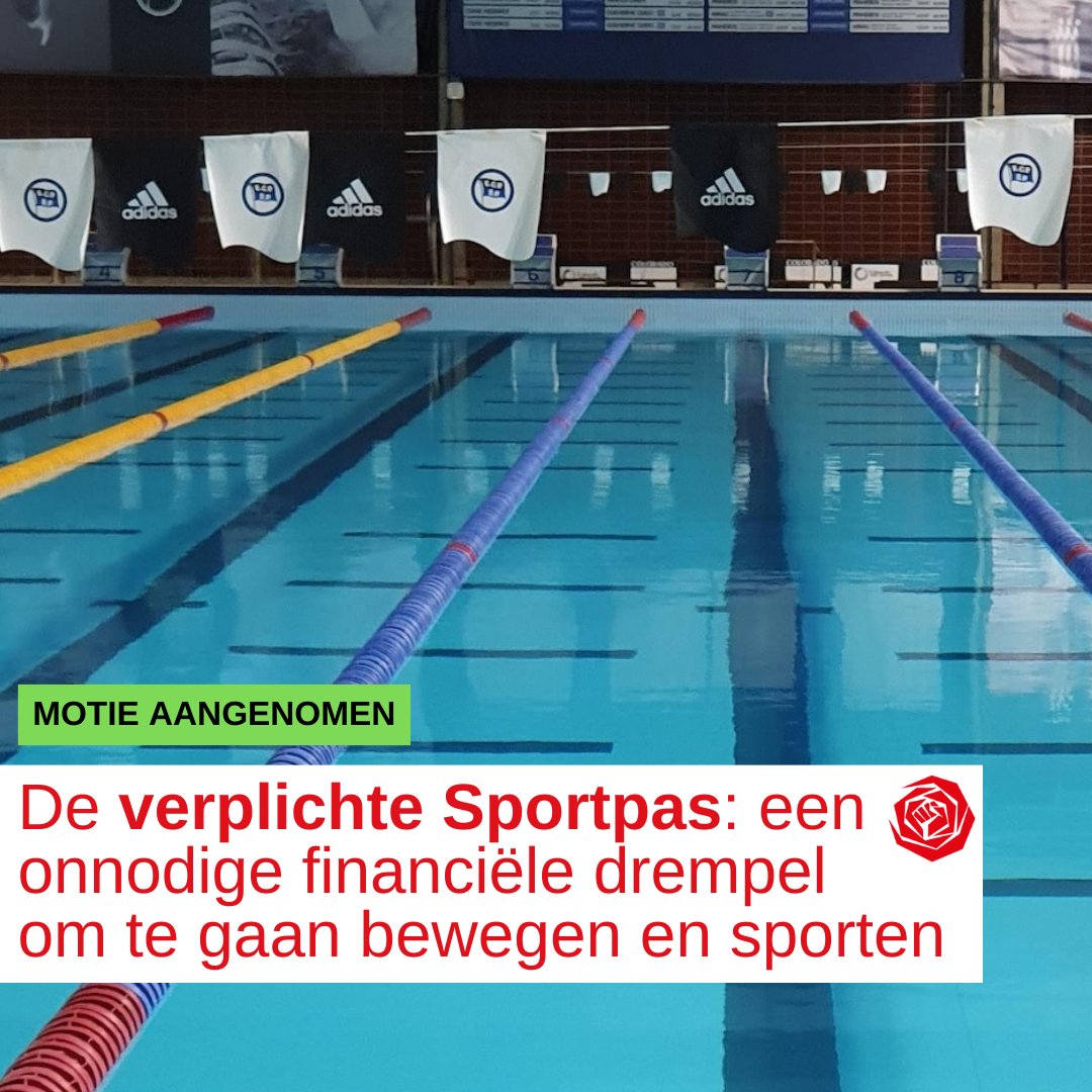 🚴🏼‍♂️ | De verplichte Sportpas – die 10 euro kost – is een onnodige drempel om te kunnen bewegen en sporten. Stefan heeft daarom een motie ingediend om het aanvraagbedrag van de Sportpas af te schaffen of sterk te verlagen met vrijgekomen waarborggelden. tilburg.pvda.nl/nieuws/de-verp…