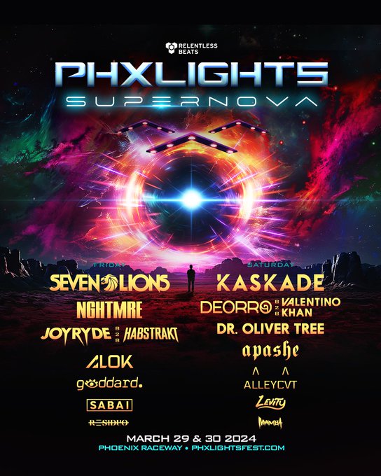 Phoenix Lights 2024 Lineup Tickets Schedule Dates Spacelab