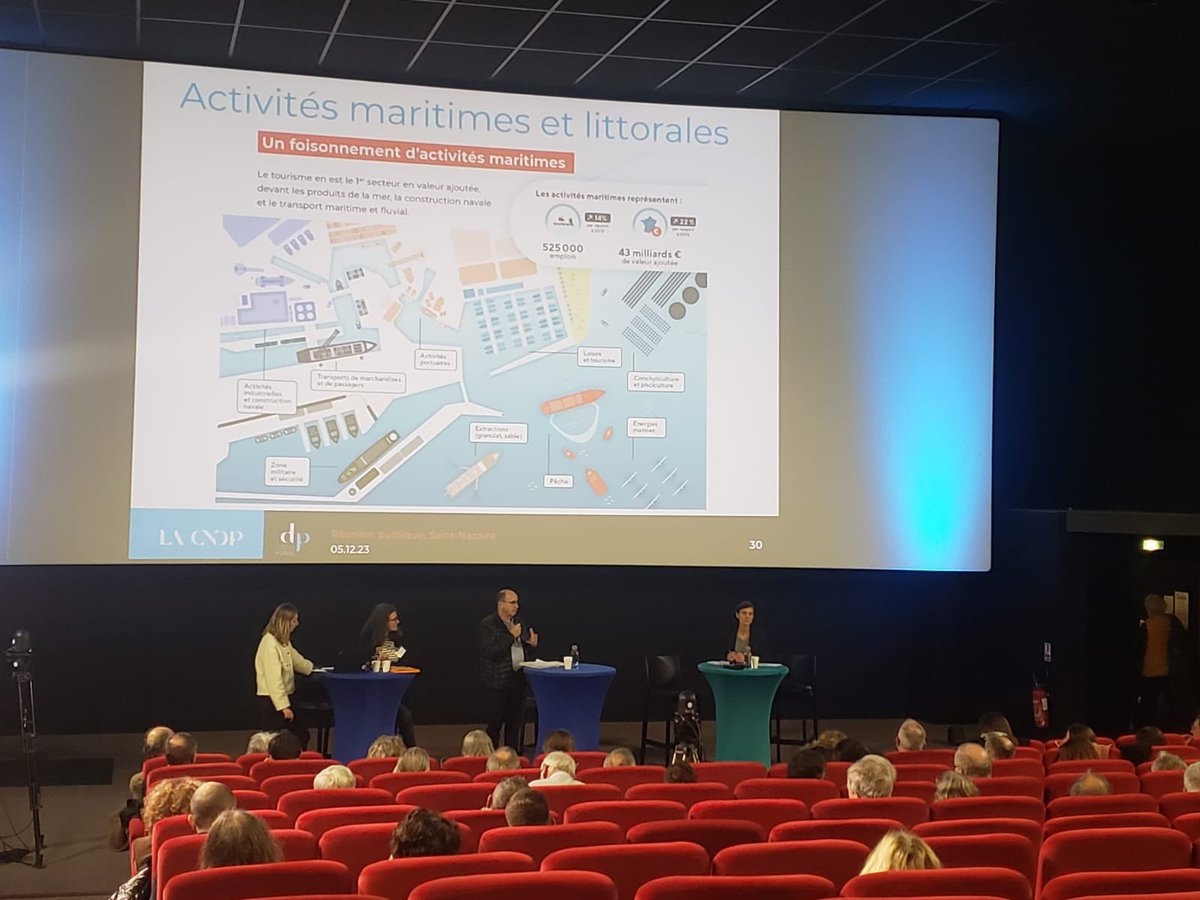 L’équipe du débat pour la façade Bretagne - Pays de Loire fait escale à <a href="/VilleStNazaire/">Saint-Nazaire</a> pour la 1ere réunion publique !
#Lamerendebat #Debatpublic 
#Energies #Environnement